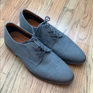 Express Men's Blue-gray Oxford Shoes